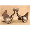 Image 18 : Antique Silver Inlayed California Style Spurs