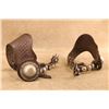 Image 8 : Antique Silver Inlayed California Style Spurs