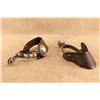 Image 9 : Antique Silver Inlayed California Style Spurs