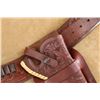 Image 13 : Heiser No. 1710 Rh Holster And No. 53 Cartridge Belt For 5.5" Saa In .45 Colt