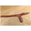 Image 18 : H.H. Heiser Buscadero Rig No. 62 Cartridge Belt & No. 714 Rh Holster For 5.5" Colt Saa