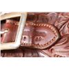 Image 27 : H.H. Heiser Buscadero Rig No. 62 Cartridge Belt & No. 714 Rh Holster For 5.5" Colt Saa