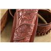 Image 4 : H.H. Heiser Buscadero Rig No. 62 Cartridge Belt & No. 714 Rh Holster For 5.5" Colt Saa