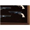 Image 11 : Set Of 5 Matching Serial Numbered Uberti Miniature Colt Percussion Revolvers