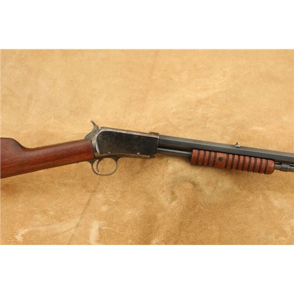 2nd Year Winchester First Model 1890 90-aa Tang .22 S 24.375" Slide-action Rifle, 1891 Antique