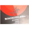 Image 12 : Vintage Winchester-western 8.5x11" Metal Sign Lot, Unused Easel Back, Near Mint In Box