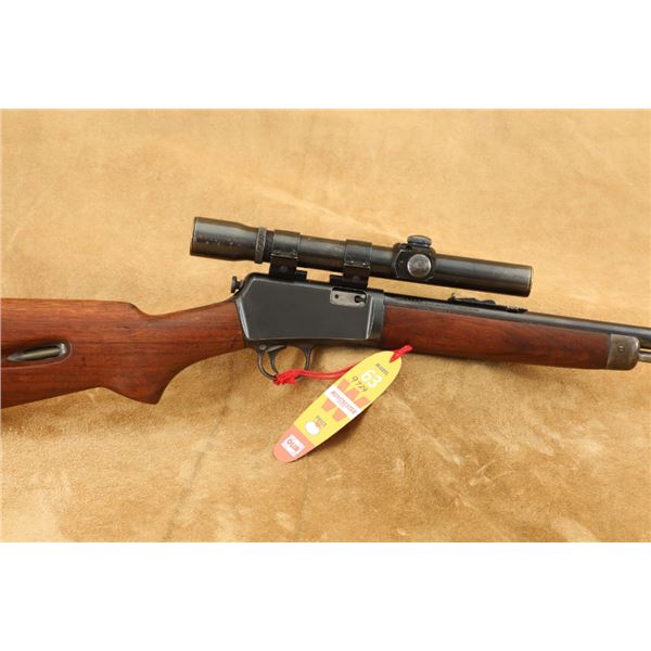 Third Year Winchester Model 63 .22 Lr 20" Semi-auto Rifle & Weaver K 2.5 Scope, Mfd 1935 C&r