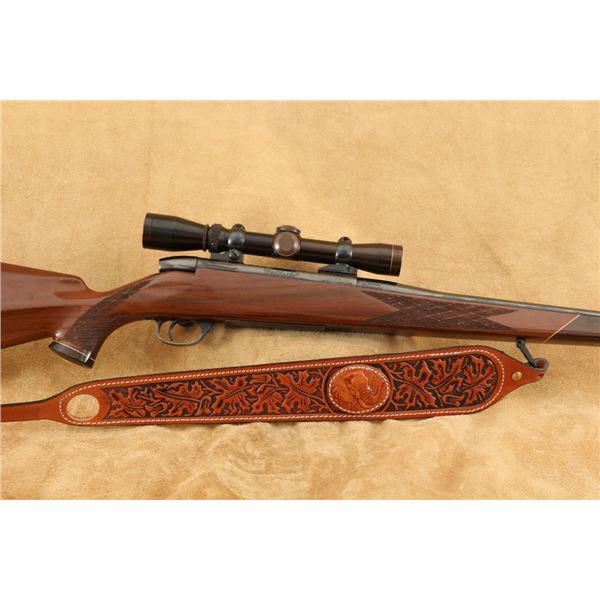 Weatherby Mark V Deluxe .240 Wby Magnum 24" Lh Bolt Action Rifle & Leupold Scope, 1969 C&r