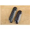 Image 12 : Pair Of Navy Seal "black Knife" Style Folding Automatic Knives, Sterile Markings