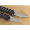 Image 3 : Pair Of Navy Seal "black Knife" Style Folding Automatic Knives, Sterile Markings