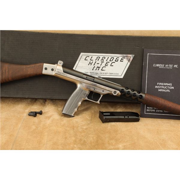 Claridge Family Collection Hi-tec C-9 C9 Carbine Presentation Polished 9mm 16" Semi-auto Rifle