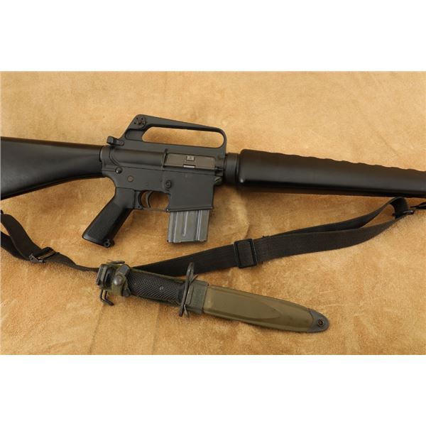 Pre-ban Colt Sp1 .223 Rem. 20" Slickside A1 Profile Semi-auto Rifle With Bayonet, 1973 C&r