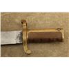 Image 6 : Antique Civil War 1863 Usn Dahlgren Bowie Bayonet Ames 12" Knife Dr Marked W Scabbard