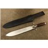 Image 3 : Antique Indian Wars 1887 Us Springfield Hospital Corps 11.54" Knife Minty Etched Blade Sheath