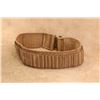 Image 9 : Antique 1890s U.S. Navy Mills 34.5" Canvas Cartridge Belt, Embossed Liberty Cap Brass Buckle