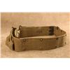 Image 8 : US Army WWI Mills M1910 Canvas 10-Pocket Ammo Belt Section Stenciled 15th Inf