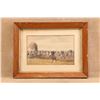 Image 1 : Vintage William Trego 1890 Civil War Battery Forward 17.5x13.25 Wood Back Framed Print