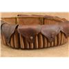 Image 11 : 1902 Experimental U.S. Army Mills Woven Canvas Ammunition Belt With Leather Flaps