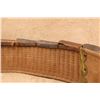 Image 12 : 1902 Experimental U.S. Army Mills Woven Canvas Ammunition Belt With Leather Flaps