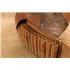 Image 13 : 1902 Experimental U.S. Army Mills Woven Canvas Ammunition Belt With Leather Flaps