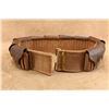 Image 1 : 1902 Experimental U.S. Army Mills Woven Canvas Ammunition Belt With Leather Flaps