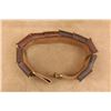 Image 2 : 1902 Experimental U.S. Army Mills Woven Canvas Ammunition Belt With Leather Flaps