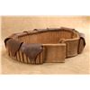 Image 4 : 1902 Experimental U.S. Army Mills Woven Canvas Ammunition Belt With Leather Flaps