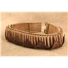 Image 7 : 1902 Experimental U.S. Army Mills Woven Canvas Ammunition Belt With Leather Flaps