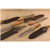 Image 11 : Lot Of 4: Us Army Indian Wars Springfield M1880 Knives, Incl. 16th Inf Stamped Scabbard