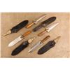Image 12 : Lot Of 4: Us Army Indian Wars Springfield M1880 Knives, Incl. 16th Inf Stamped Scabbard