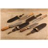 Image 3 : Lot Of 4: Us Army Indian Wars Springfield M1880 Knives, Incl. 16th Inf Stamped Scabbard