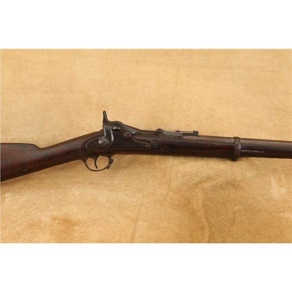 Custom Us Springfield Model 1868 .50-70 Gov't Trapdoor Military Rifle, 1870 Antique