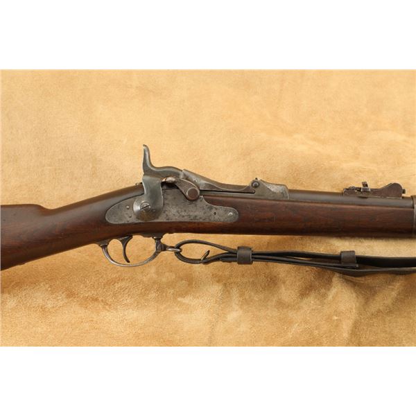 Us Springfield Model 1873 .45-70 Gov't Military Trapdoor Single Shot Rifle, 1881 Antique