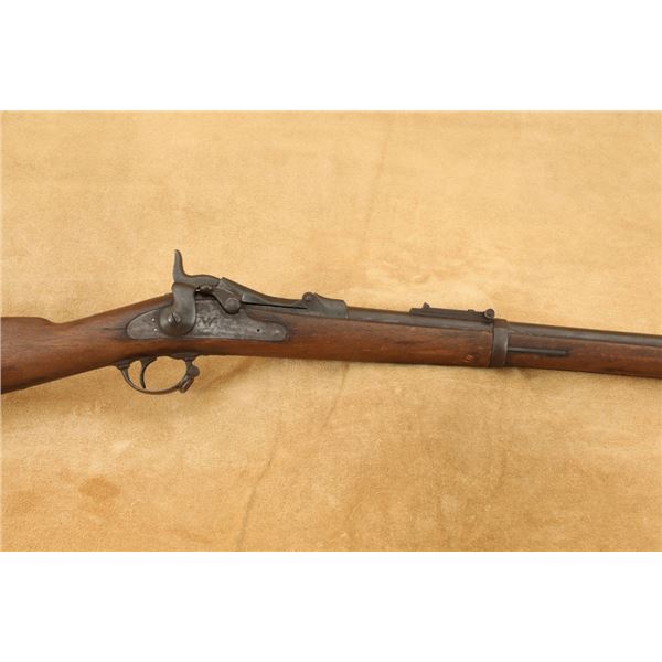 Us Springfield Model 1884 .45-70 Gov't Military Trapdoor Single Shot Rifle, 1887 Antique