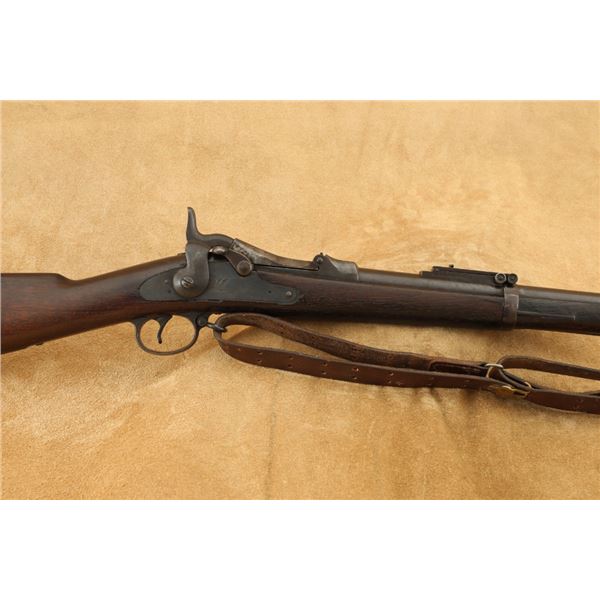 Us Springfield Model 1888 Ramrod Bayonet .45-70 Gov't Trapdoor Single Shot Rifle, 1892 Antique