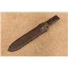 Image 17 : Antique Indian Wars 1887 Us Springfield Hospital Corps 11.54" Knife Scabbard Etched Blade
