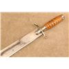Image 4 : Antique Indian Wars 1887 Us Springfield Hospital Corps 11.54" Knife Rock Island Wtg Sheath