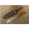 Image 10 : Lot Of 4: Us Army Indian Wars Springfield M1880 Iron/brass Hunting Knives With Scabbards