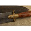 Image 13 : Lot Of 4: Us Army Indian Wars Springfield M1880 Iron/brass Hunting Knives With Scabbards