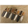 Image 1 : Lot Of 4: Us Army Indian Wars Springfield M1880 Iron/brass Hunting Knives With Scabbards