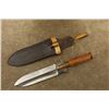 Image 6 : Lot Of 4: Us Army Indian Wars Springfield M1880 Iron/brass Hunting Knives With Scabbards