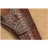 Image 10 : 1920s Basketweave Stamped "r.D.H." Leather 5.5" Colt Single Action Army Single Loop Holster