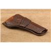 Image 1 : 1920s Basketweave Stamped "r.D.H." Leather 5.5" Colt Single Action Army Single Loop Holster