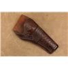 Image 2 : 1920s Basketweave Stamped "r.D.H." Leather 5.5" Colt Single Action Army Single Loop Holster