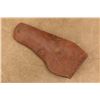 Image 6 : 1920s Basketweave Stamped "r.D.H." Leather 5.5" Colt Single Action Army Single Loop Holster