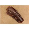 Image 1 : 1910s H.H. Heiser #413 Leather & Rawhide Laced .45 Colt 7.5" Single Action Army Holster