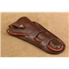 Image 2 : 1910s H.H. Heiser #413 Leather & Rawhide Laced .45 Colt 7.5" Single Action Army Holster