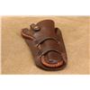 Image 3 : 1910s H.H. Heiser #413 Leather & Rawhide Laced .45 Colt 7.5" Single Action Army Holster