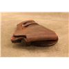 Image 7 : 1910s H.H. Heiser #413 Leather & Rawhide Laced .45 Colt 7.5" Single Action Army Holster