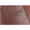 Image 11 : Heiser No. 731 7.5" Colt Single Action Army Chamois Lined Hand Carved Leather Flap Holster